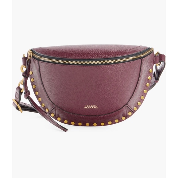 Isabel Marant Oskan Moon Burgundy bag - Picture 1 of 7